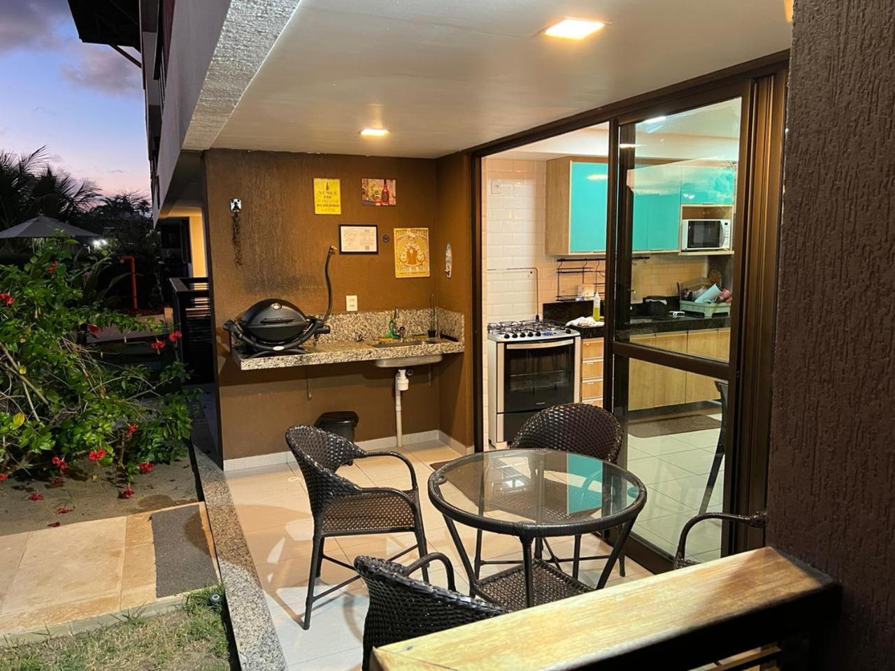 Luxuoso Flat 3 Quartos, Terreo, No Cupe Beach Living - Beira Mar De Pôrto das Galinhas Zewnętrze zdjęcie