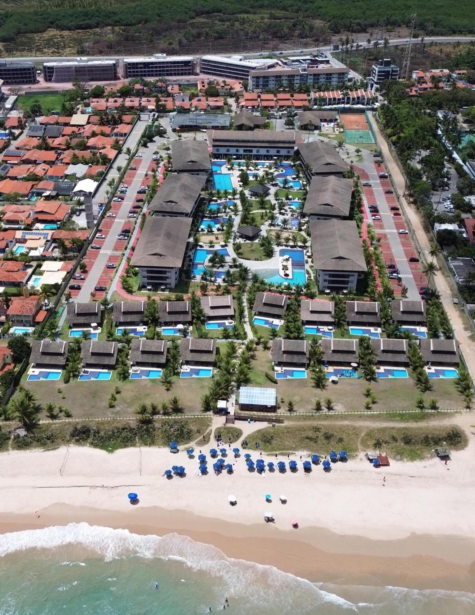 Luxuoso Flat 3 Quartos, Terreo, No Cupe Beach Living - Beira Mar De Pôrto das Galinhas Zewnętrze zdjęcie