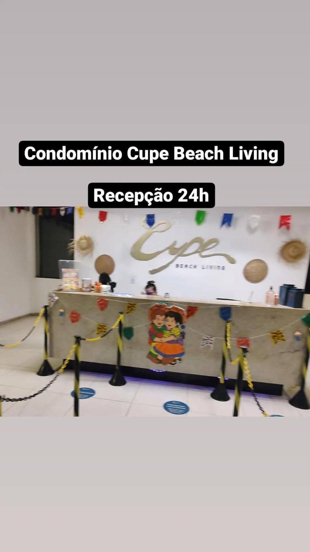 Luxuoso Flat 3 Quartos, Terreo, No Cupe Beach Living - Beira Mar De Pôrto das Galinhas Zewnętrze zdjęcie