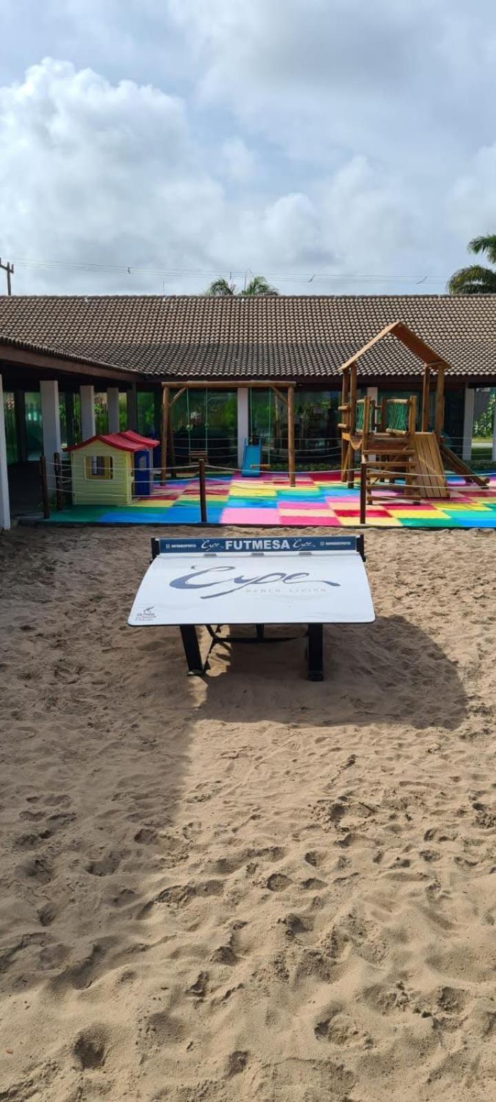Luxuoso Flat 3 Quartos, Terreo, No Cupe Beach Living - Beira Mar De Pôrto das Galinhas Zewnętrze zdjęcie