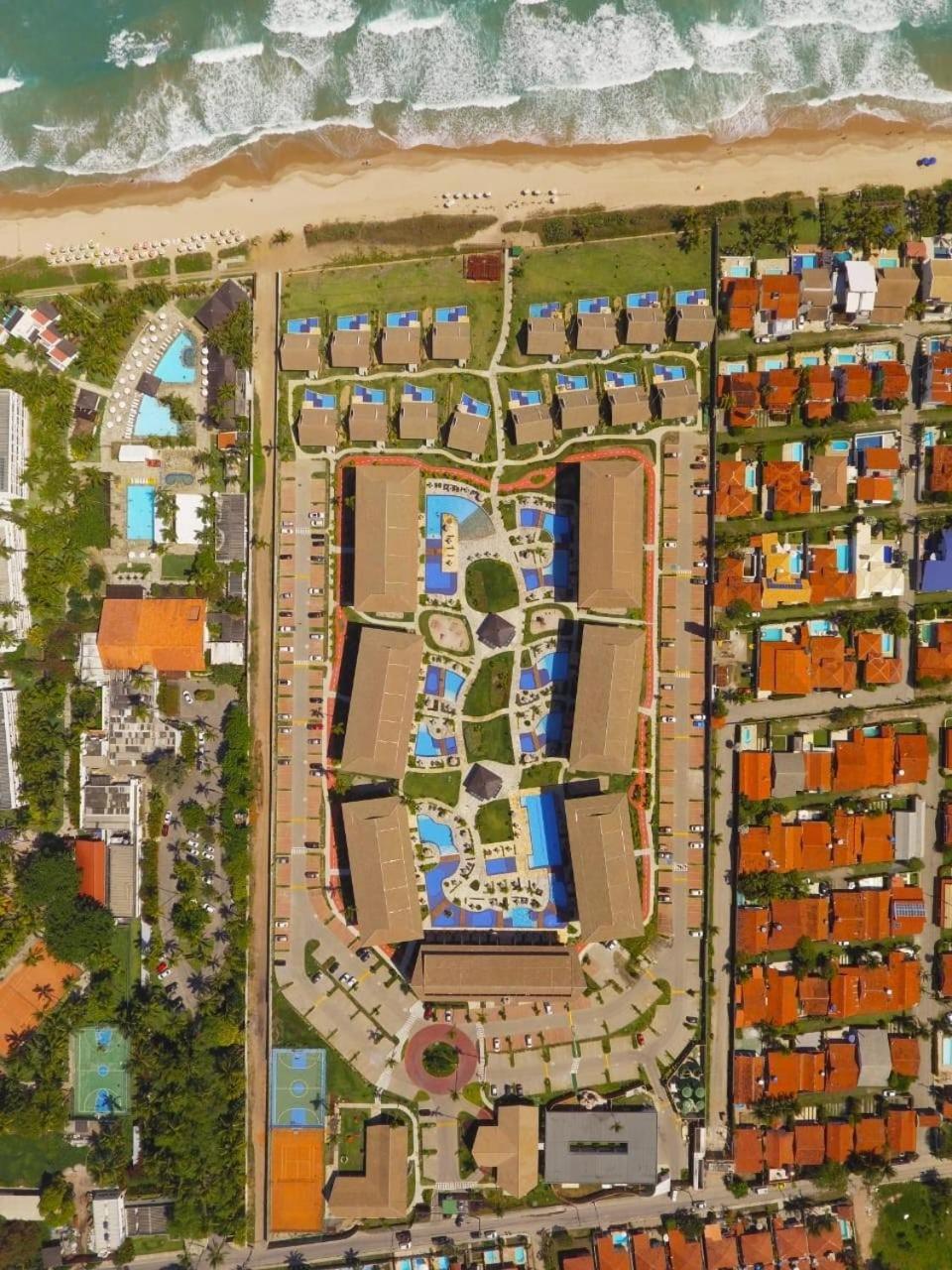 Luxuoso Flat 3 Quartos, Terreo, No Cupe Beach Living - Beira Mar De Pôrto das Galinhas Zewnętrze zdjęcie