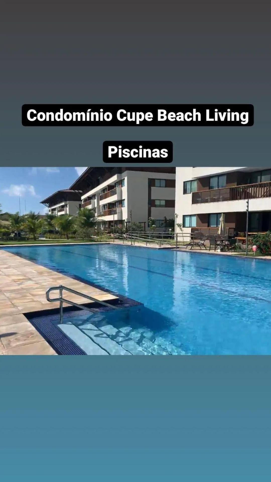 Luxuoso Flat 3 Quartos, Terreo, No Cupe Beach Living - Beira Mar De Pôrto das Galinhas Zewnętrze zdjęcie