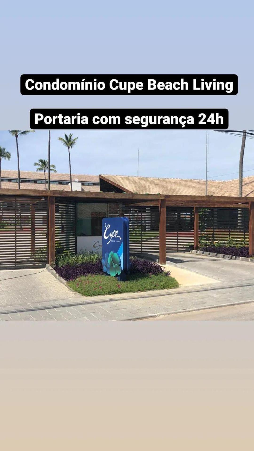Luxuoso Flat 3 Quartos, Terreo, No Cupe Beach Living - Beira Mar De Pôrto das Galinhas Zewnętrze zdjęcie