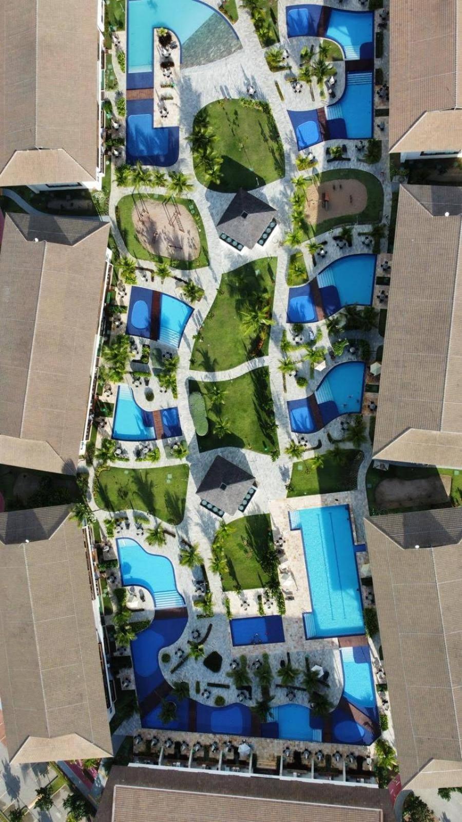 Luxuoso Flat 3 Quartos, Terreo, No Cupe Beach Living - Beira Mar De Pôrto das Galinhas Zewnętrze zdjęcie