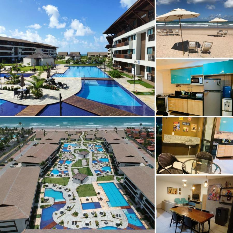 Luxuoso Flat 3 Quartos, Terreo, No Cupe Beach Living - Beira Mar De Pôrto das Galinhas Zewnętrze zdjęcie